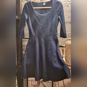 Navy blue dress